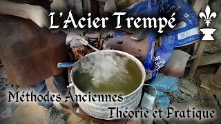 Réaliser Le Traitement Thermique de lAcier SANS Outils Modernes  La Méthode Ancienne [upl. by Ariane]