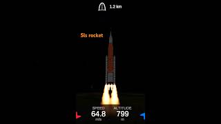 I built the sls in elipse rocket Simulator 😀 [upl. by Anavi760]