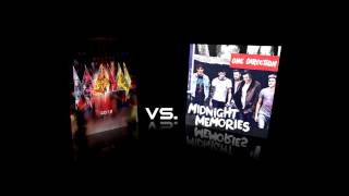 Midnight Memories vs Pour Some Sugar On Me [upl. by Phelgon365]