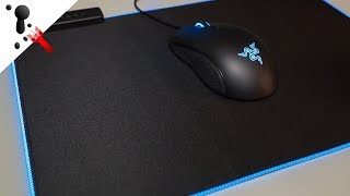 Razer Goliathus Chroma RGB Soft Mouse Pad Quick Review [upl. by Kenney]