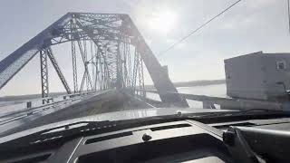 Brookport Bridge  FULL DRIVE  US 45  Paducah KY to Brookport IL [upl. by Ab]