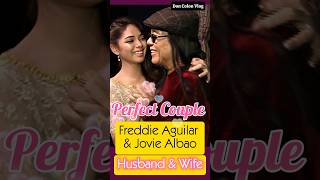 Freddie Aguilar and Jovie Albao Husband and wire shortsviral trending gettingmarried pinoyshowbi [upl. by Porche]