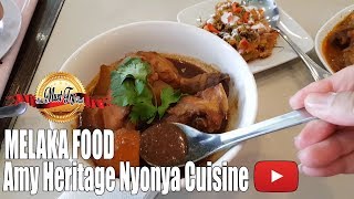 Where to Eat Melaka  Amy Heritage Nyonya Cuisine Alt to Nancy Kitchen [upl. by Einomrah]