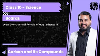 Draw the structural formula of ethyl ethanoate [upl. by Ilyah]