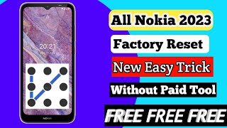 All nokia TA1380 hard reset with free tool no need fastboot no need jtag no need test point 2023 [upl. by Nyllij]