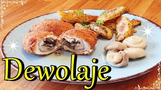 Soczysty Kotlet dewolaj  de volaille  3 składniki 🤗👩‍🍳 [upl. by Adnahsal]