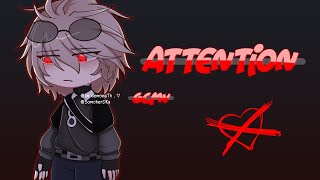 【 GCMV 】 Attention  Charlie puth  OC backstory [upl. by Zsazsa]