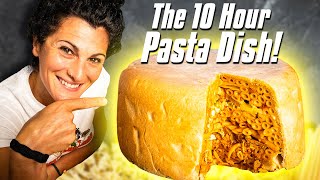 We Made The CRAZIEST Pasta Dish Ever Timpano [upl. by Esined510]