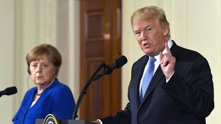 Trump zu Merkel „Wir kriegen Euch schon noch“ [upl. by Elodea]