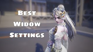 The BEST Console Widowmaker Settings In Overwatch 2 Sensitivity amp Crosshair [upl. by Eilyw]