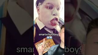 Smartschoolboy9 chased a kid 😳 scary creepy [upl. by Kaia]