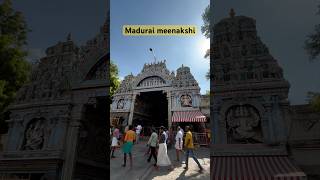 📍 Madurai Meenakshi temple madurai maduraimeenakshiammantemple meenakshi tamilnadu tourist [upl. by Dammahom590]