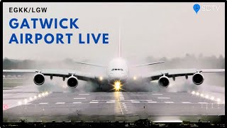 Gatwick Airport Live  EGKKLGW  11th January 2024 [upl. by Disharoon397]