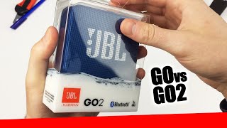 JBL GO vs JBL GO 2  Portable Bluetooth Wireless Speakers Test [upl. by Seedman]