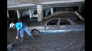 Un superviviente del aluvión de Ecuador “La casa se partió en dos” [upl. by Ymmat]