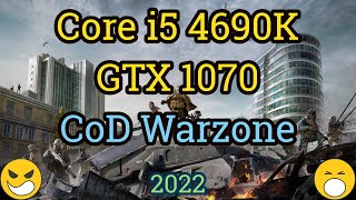 Core i5 4690K  GTX 1070  CALL OF DUTY WARZONE [upl. by Beal383]