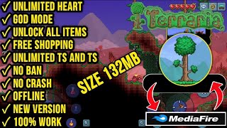 Terraria Mod Apk 2024  Unlock All Items amp God Mode  Free Shopping [upl. by Pedroza]