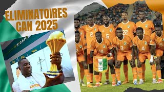 Éliminatoires CAN 2025  la Côte d’Ivoire peutelle se qualifier dans le groupe G  Analyses [upl. by Nayb]