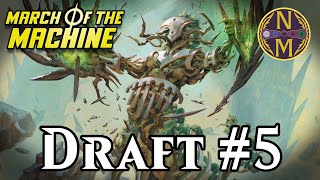 March of the Machine Draft 5  INSANE 7 Signpost Uncommon Deck  Magic the Gathering Arena Draft [upl. by Aihsas]