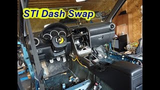 Subaru STI Dash Swap Tutorial  WARNING Secret tips amp tricks inside [upl. by Rolyks]