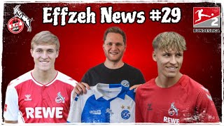 1 FC Köln Timo Hübers neuer Kapitän Schmitz in die Schweiz  Was wird aus Schmid Effzeh News 29 [upl. by Mitman]