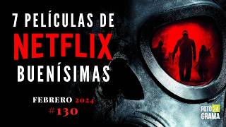 ¿No sabes qué ver 7 Buenas Películas Atrapantes en NETFLIX  Fotograma 24 con David Arce [upl. by Groome]