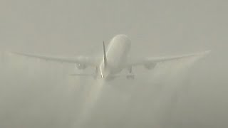 Heathrow Beautiful Takeoffs  HD  Credit Flight Focus 365 [upl. by Rafe511]