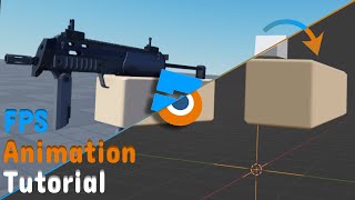 Animating A Rbx Viewmodel In Blender Tutorial  Part 1 Importing To Blender [upl. by Kellby509]