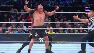 Brock Lesnar vs Bobby Lashley  WWE Elimination Chamber 2023  Full Match [upl. by Dennett]