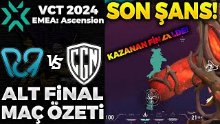 PCIFIC vs CGN ALT FİNAL MAÇ ÖZETİ  VALORANT 2024 EMEA Ascension [upl. by Gottfried156]