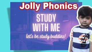 Jolly Phonics Stage 1  learn class prep 1  Sounds with rhymes  kids educational [upl. by Jacky460]