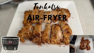 Tonkatsu Made in Airfyer I Home Cooking I Bormann Family Vlog [upl. by Zabrine885]