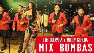 Mix Bombas  Los Guevara Orquesta y Molly Gereda Puro Sentimiento [upl. by Anatnom]