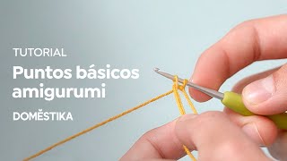 Tutorial Amigurumi Cómo tejer los puntos básicos desde cero  Príncipe del Crochet  Domestika [upl. by Thomey174]