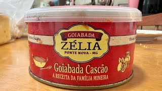 EXPERIMENTAMOS A MELHOR GOIABADA DO BRASIL 🇧🇷 Goiabada Zélia [upl. by Talbott]