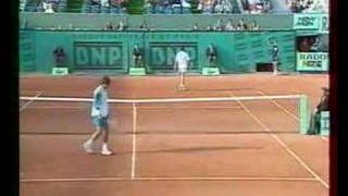 Bruguera Rafter French Open 1994 [upl. by Atorod914]