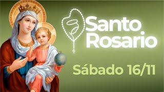 Santo Rosario l Sábado 16 de noviembre de 2024 [upl. by Giardap963]