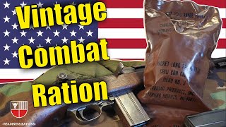 US Military Long Range Patrol LRP Ration Food Pack  Vintage Meal Ready To Eat Taste Test Review [upl. by Nnylyrehc]