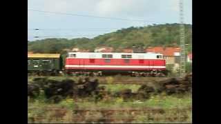 Einige MuseumsbahnSonderzüge in Thüringen 2003 2005 [upl. by Assenad]