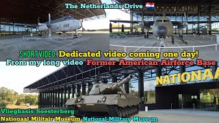 NL 🇳🇱 Drive Vliegbasis Soesterberg Former American Airforce Base Soesterberg Military Museum [upl. by Tohcnarf251]