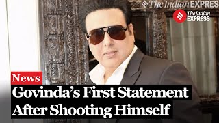 Govinda Audio Message Actor Govinda Released Audio Statement After Accidental Gunshot Wound [upl. by Alduino662]