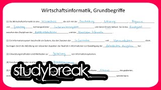 Wirtschaftsinformatik Grundbegriffe  Wirtschaftsinformatik [upl. by Danette]