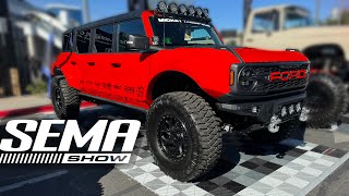 EVERY Custom Bronco at SEMA Show 2023 [upl. by Wendel]