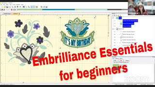 Embrilliance Essentials Beginner Tutorial [upl. by Adriene]