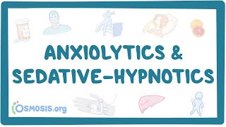 Pharmacology Neuroscience 1 Module  Sedative amp Hypnotics amp anxiolytics [upl. by Roskes]