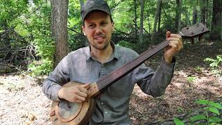 Clifton Hicks  Sourwood Mountain WV Mountain Banjo [upl. by Neleb941]