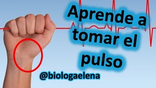 Medición pulso  Frecuencia cardíaca [upl. by Akinehs]