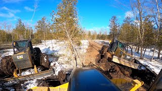 Two skidders stuck [upl. by Ciapha]