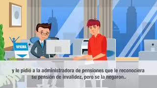 Pensión de invalidez a un joven con esquizofrenia [upl. by Nereil]