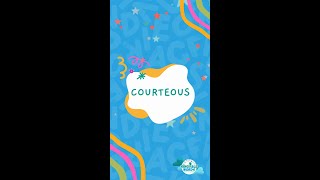 Courteous  Word Definition by Singable Words [upl. by Harms845]